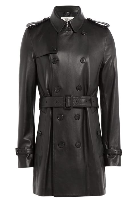 burberry embossed leather trench|burberry trench coat outlet.